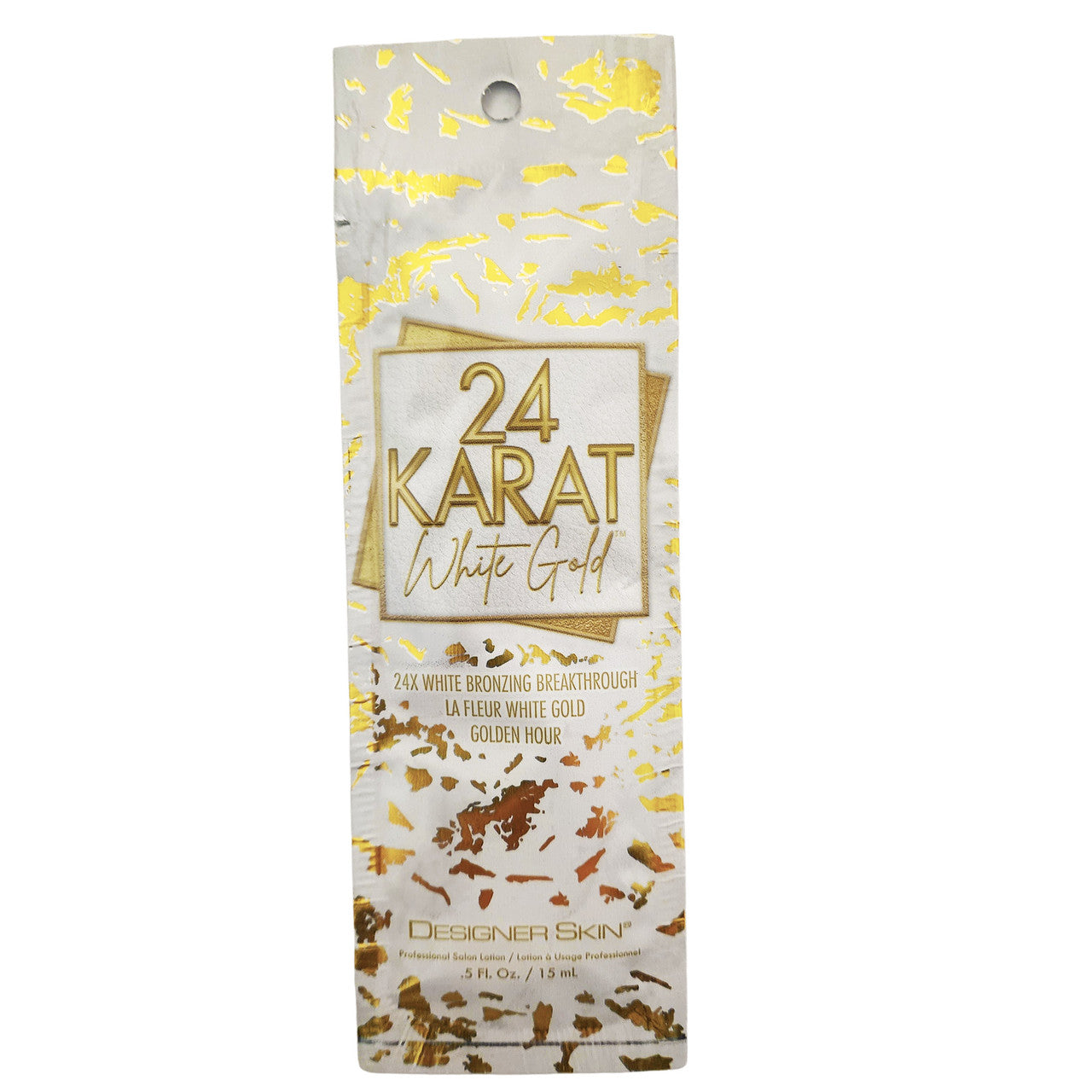 Sample Size - 24 Karat Gold (White Gold)