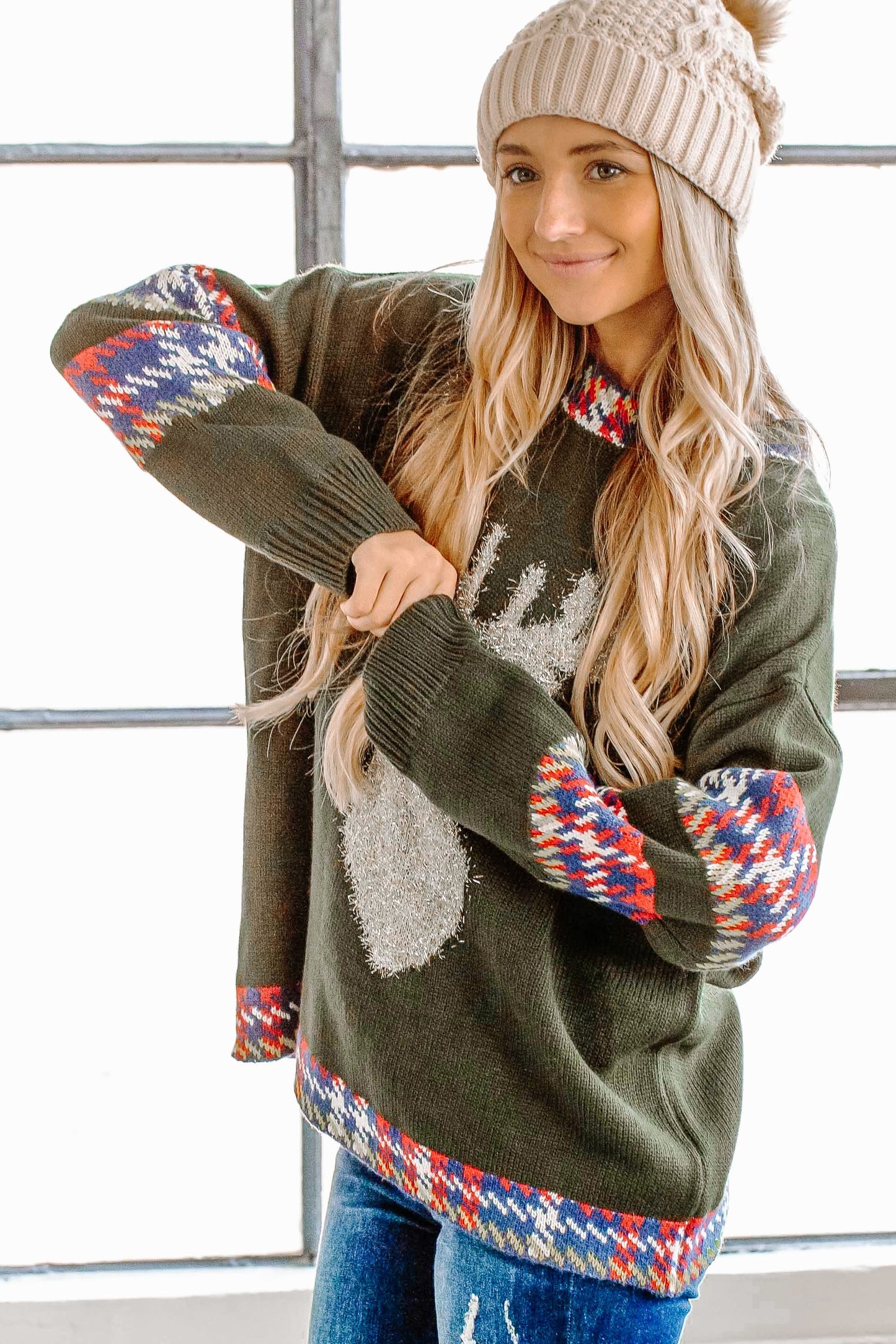 Christmas Reindeer Sweater