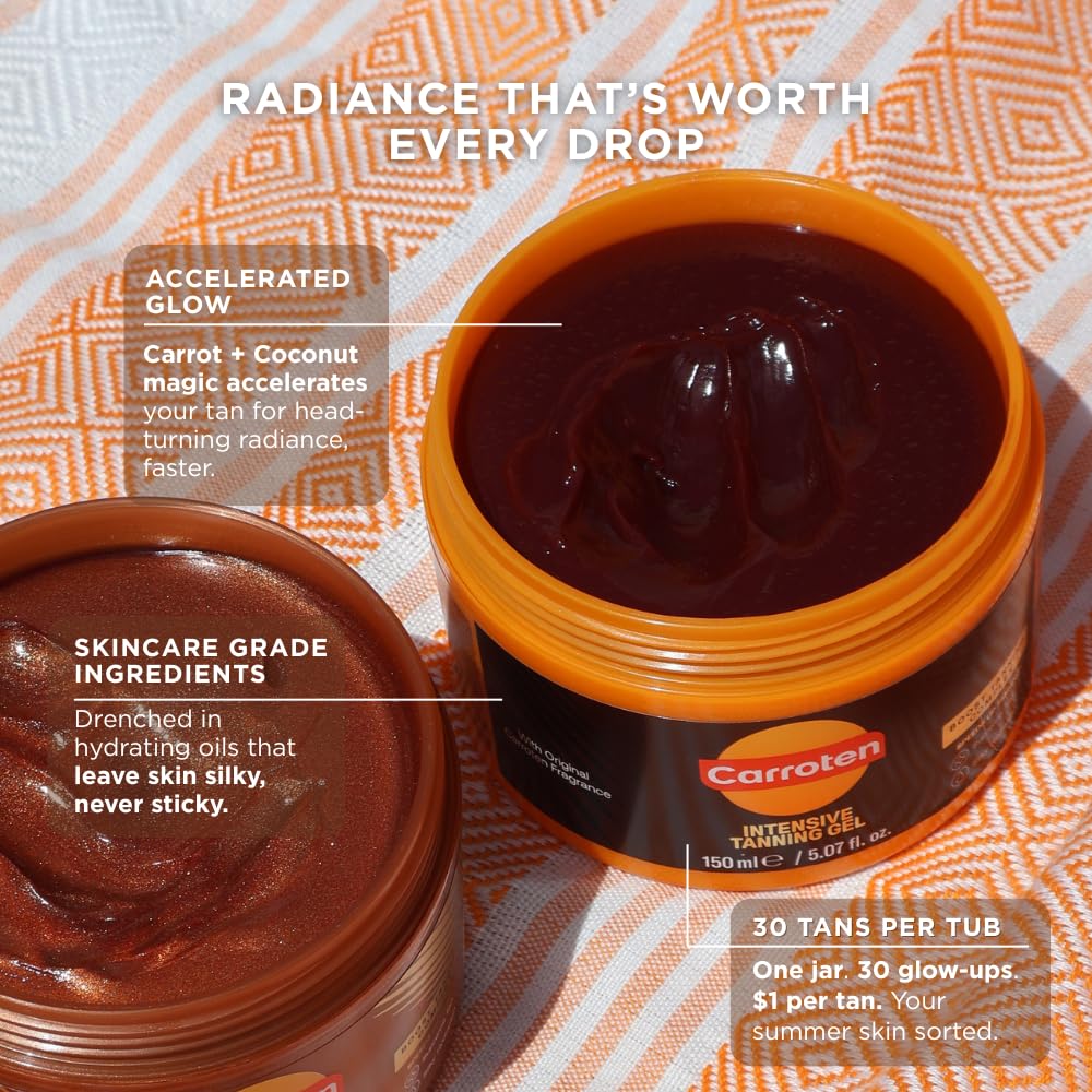 Carroten - Gold Shimmer Intensive Tanning Gel