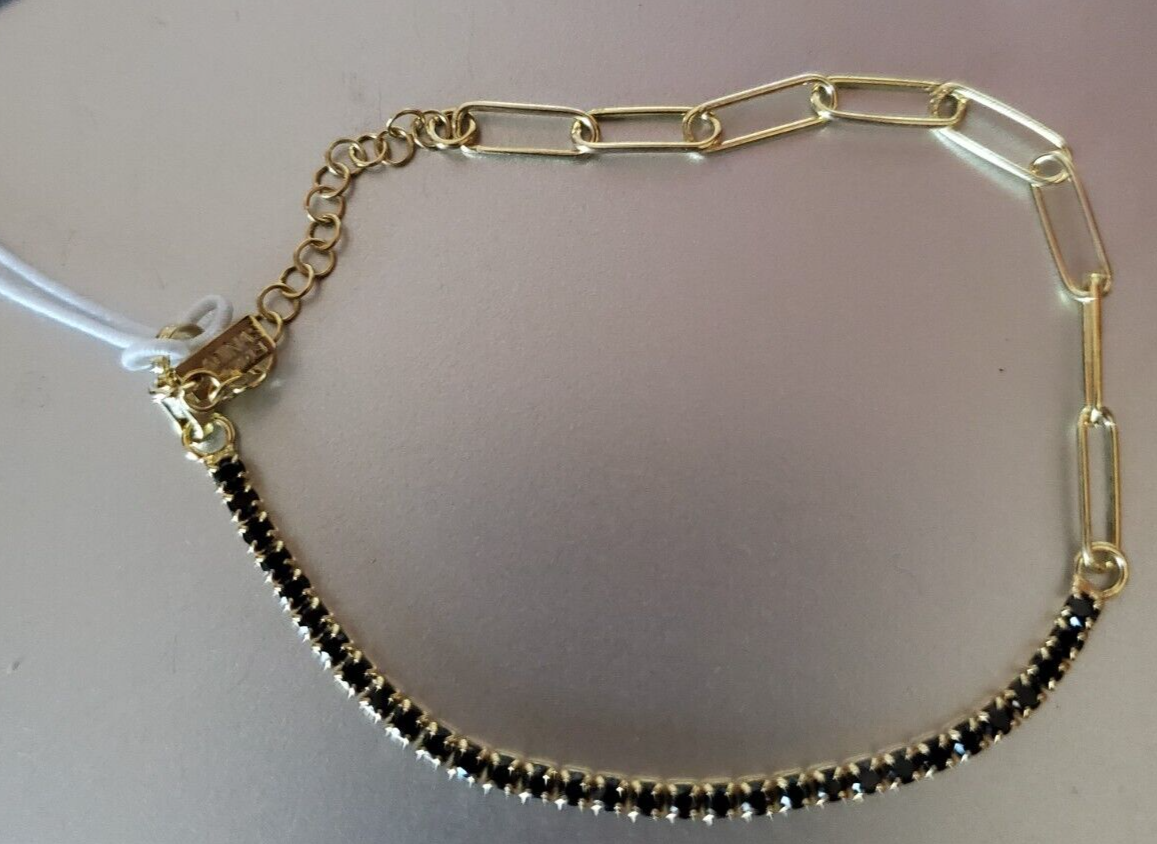 Midnight Affair Tennis Bracelet