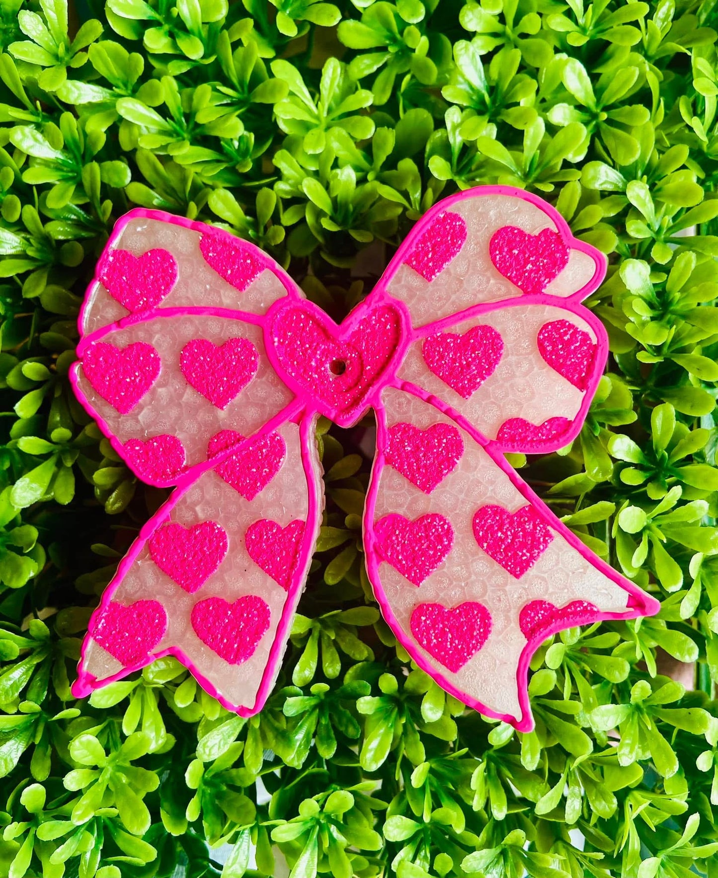 Bow w/ Heart Freshie