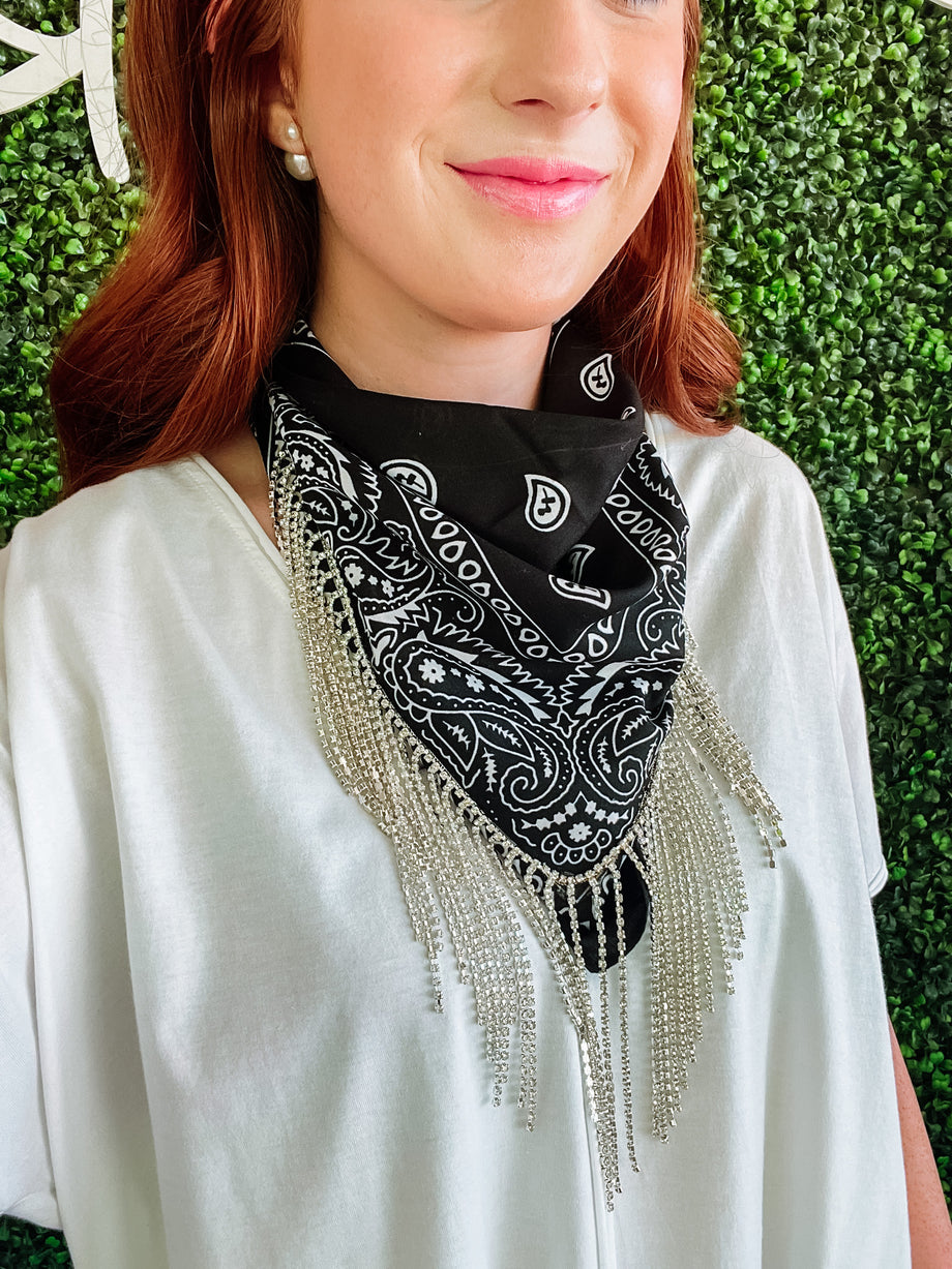 Rhinestone Bandanna