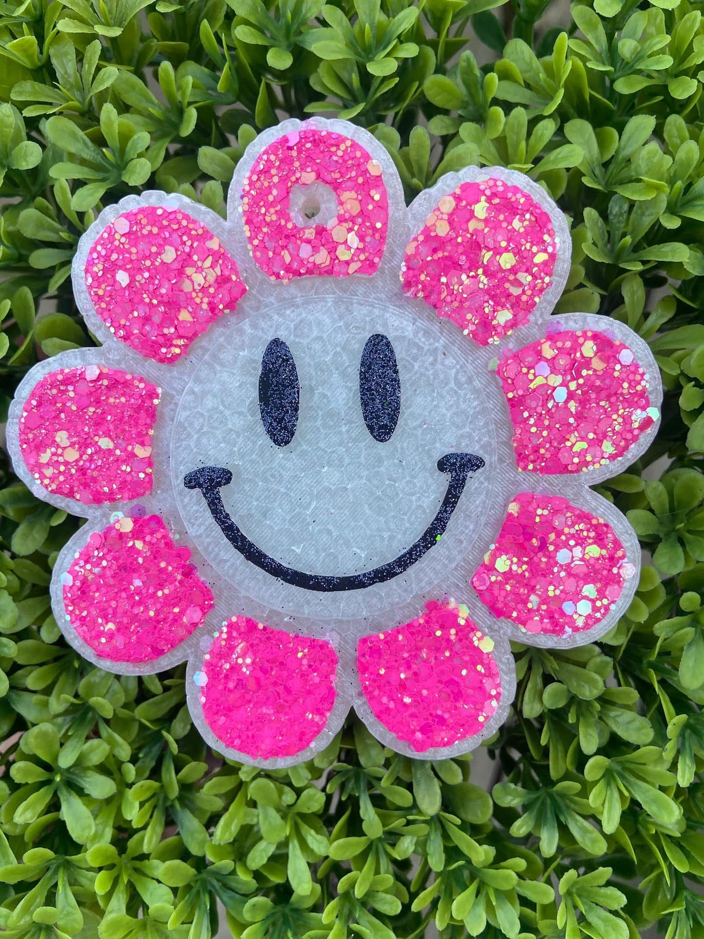 Smiley Face Flower Freshie