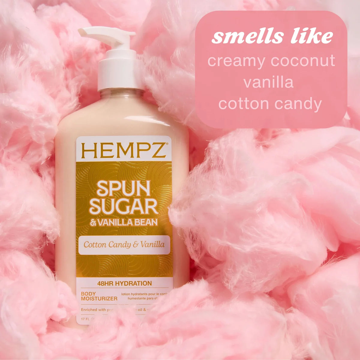 Hempz Lotion - Cotton Candy & Vanilla