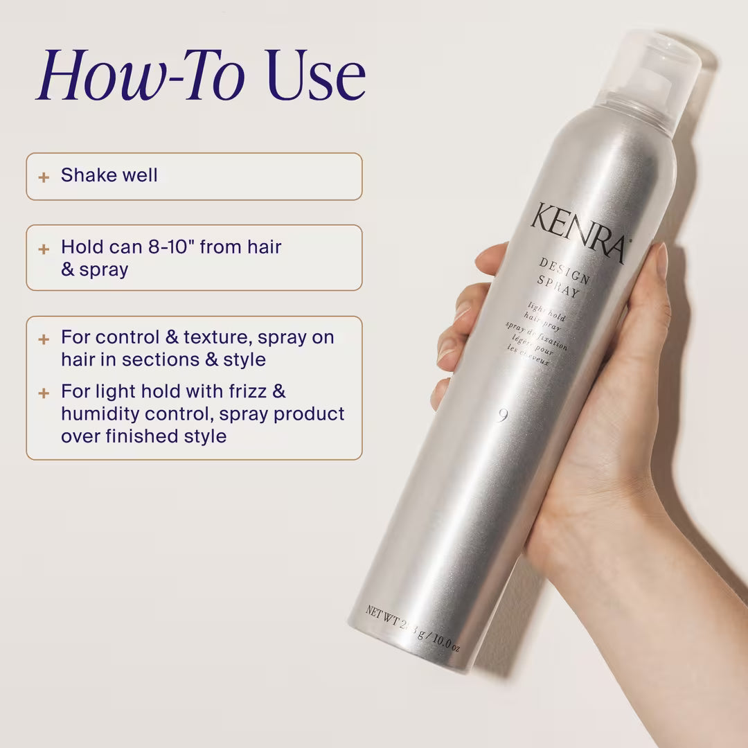Kenra 9 — Light Hold Hair Spray