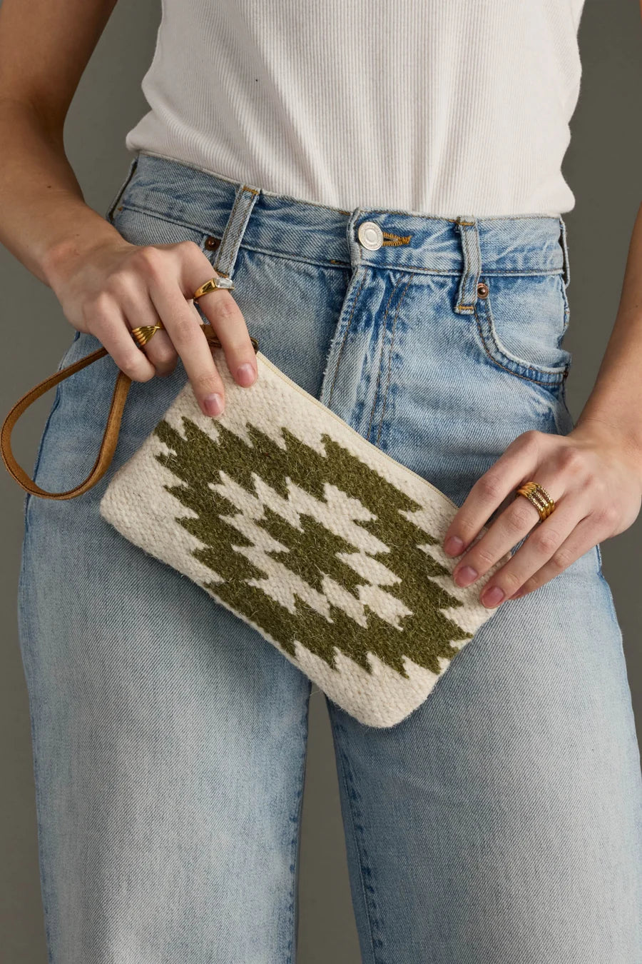 Sage Wristlet