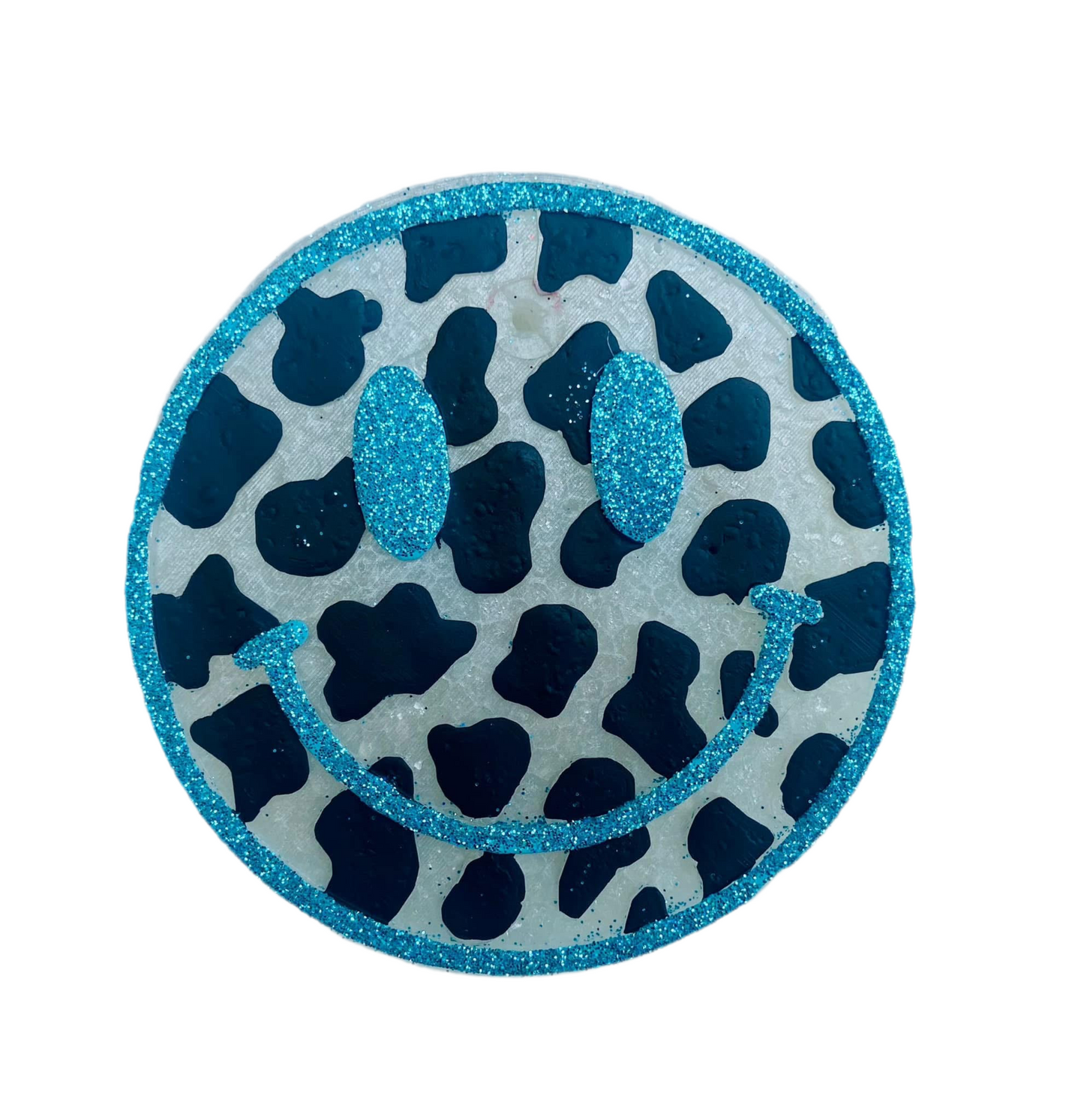 Cow Print - Smiley Face Freshie