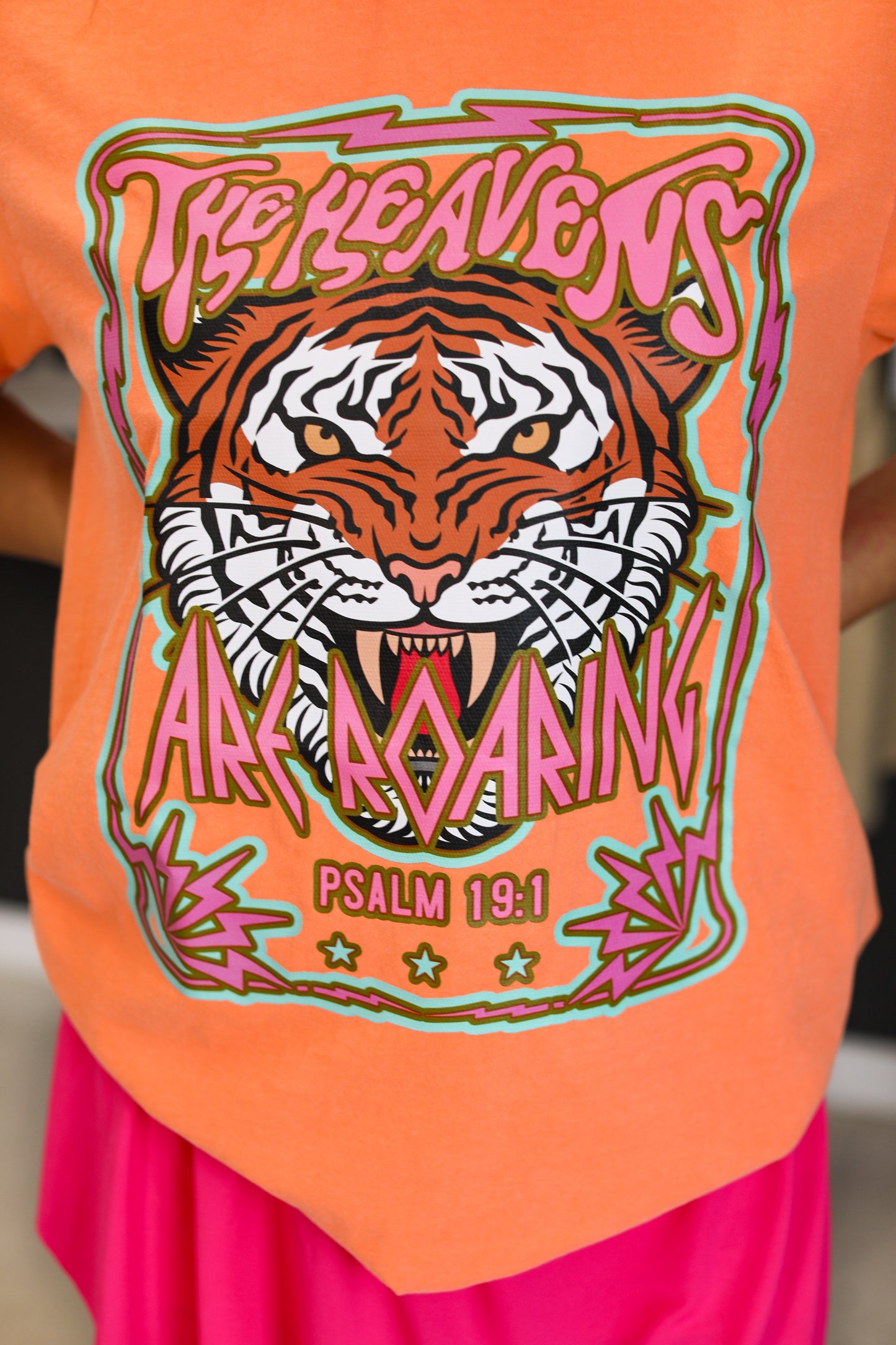 Tiger Tee - Orange