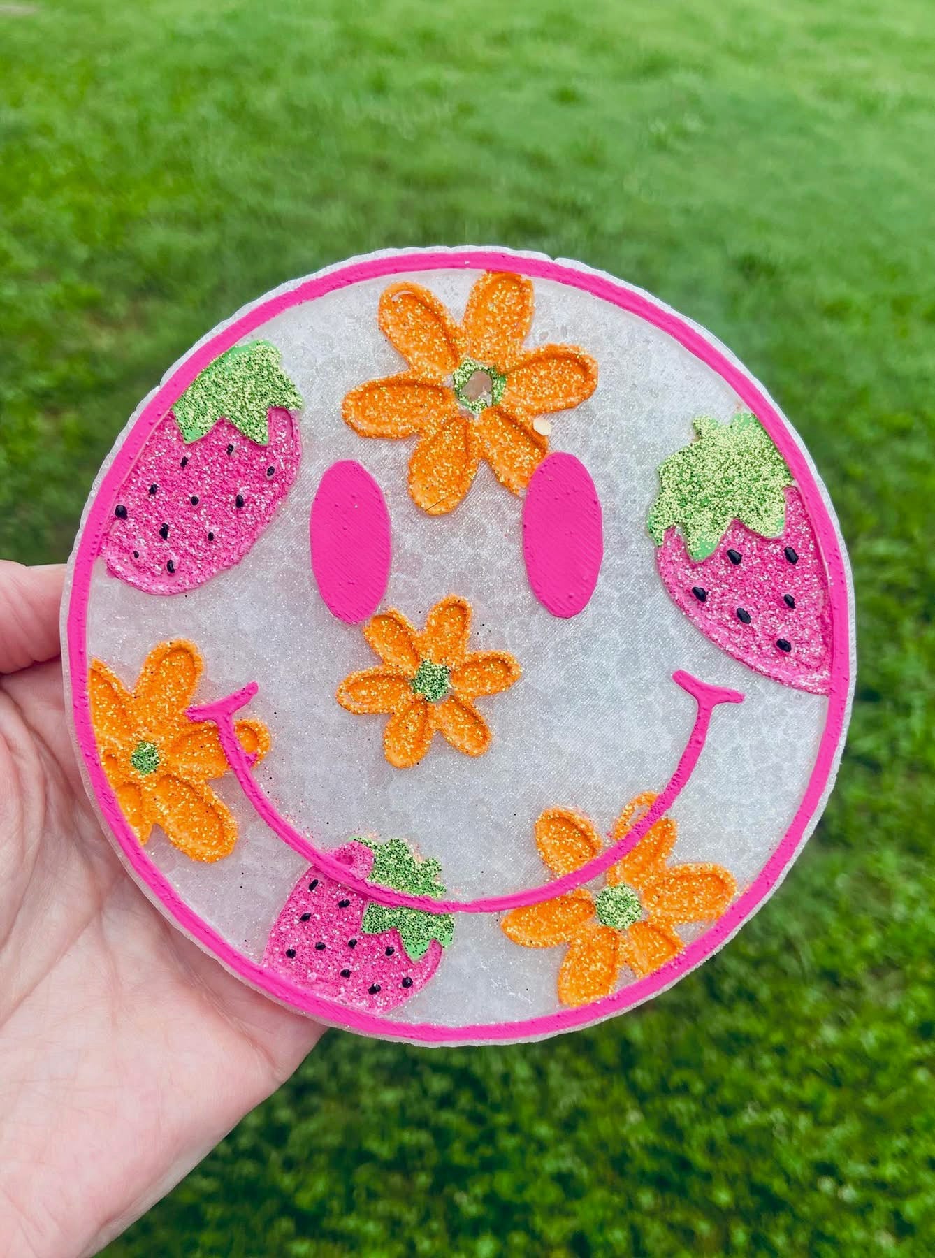Summer Smiley Face Freshie