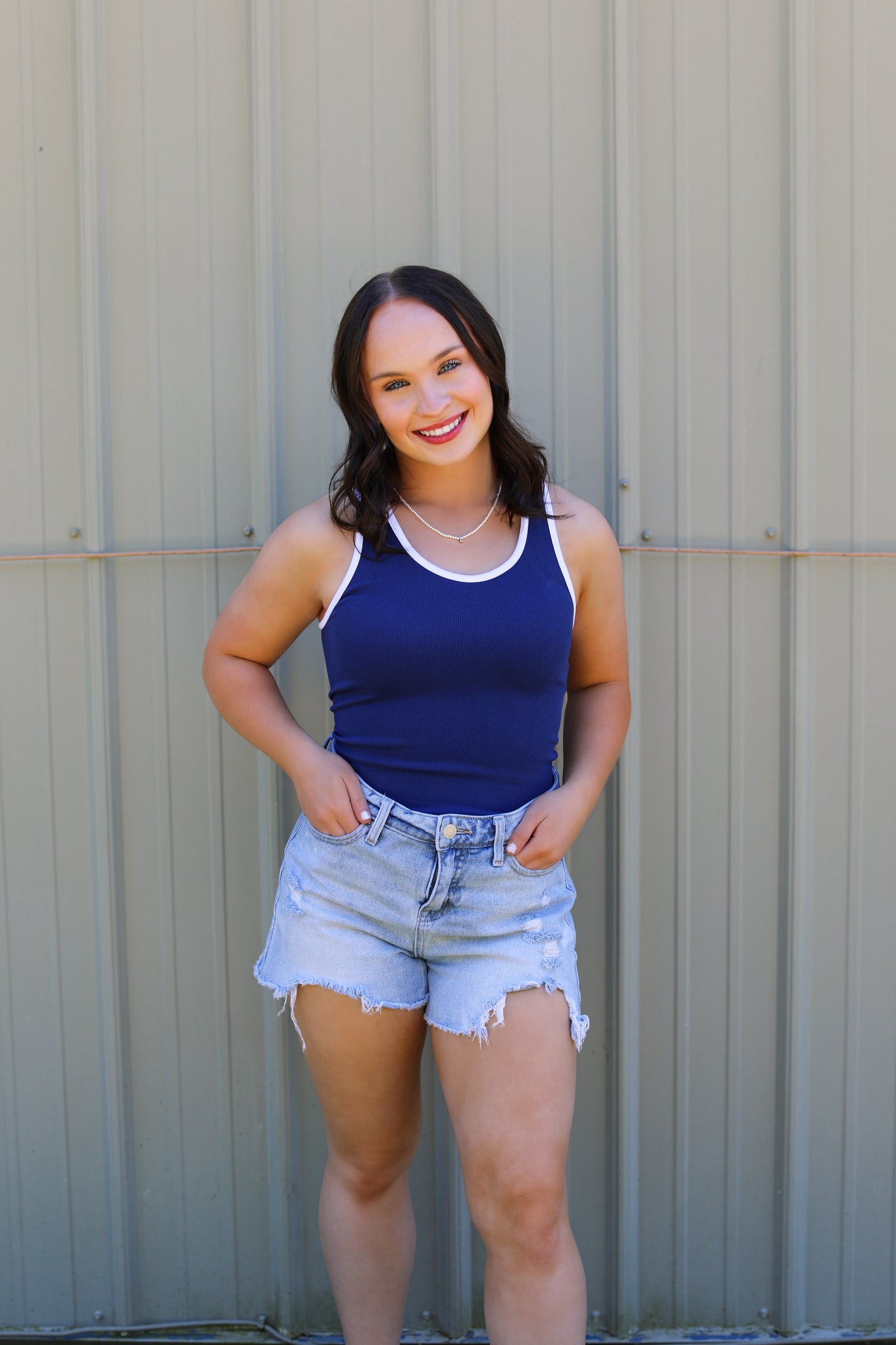 Miss USA Tank - Blue