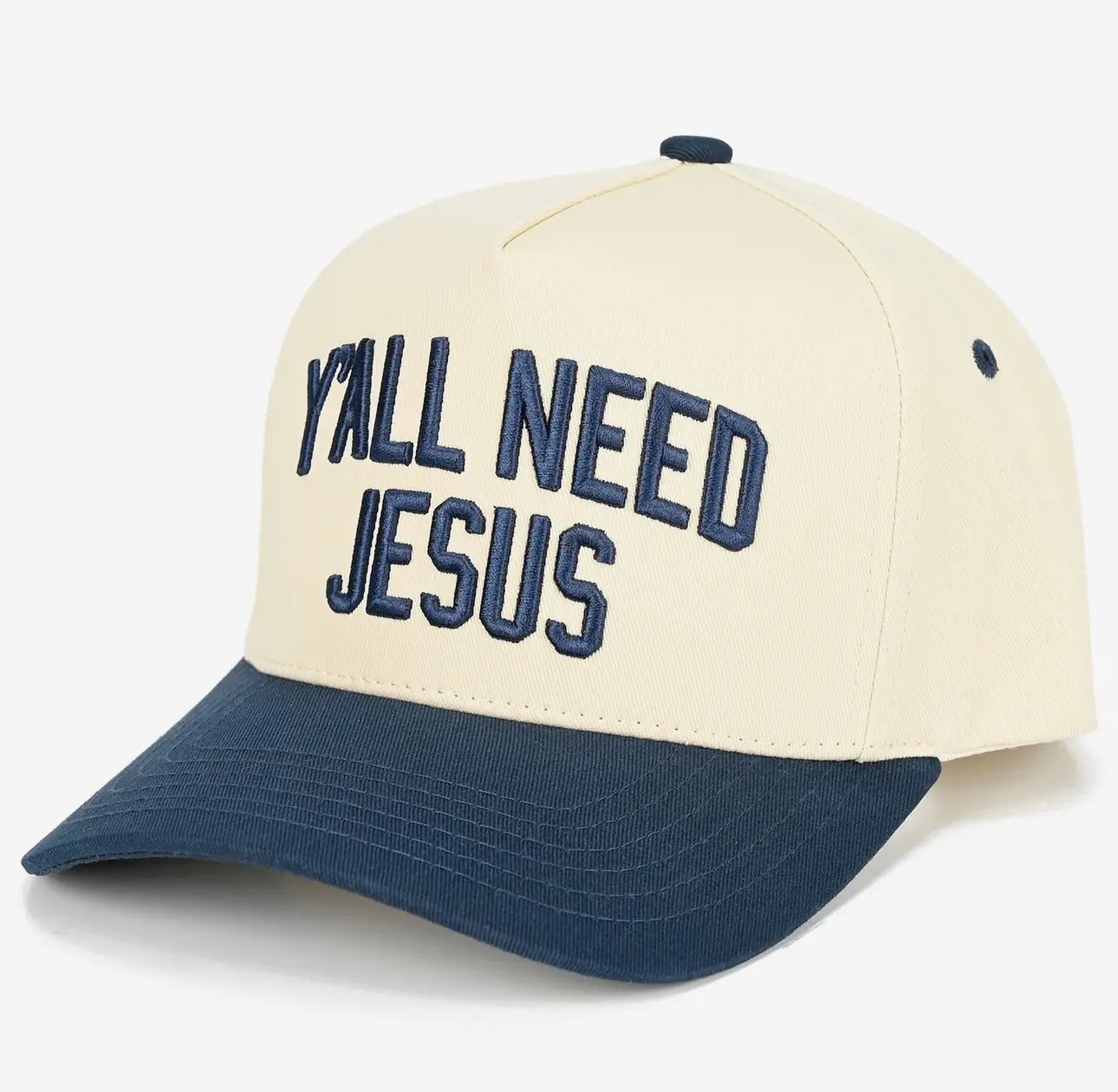 Y’all Need Jesus Embroidered Trucker Hat