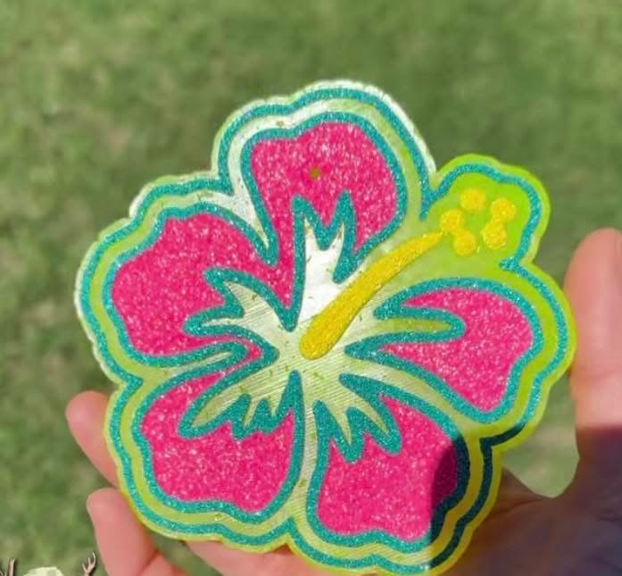 Hibiscus Flower Freshie