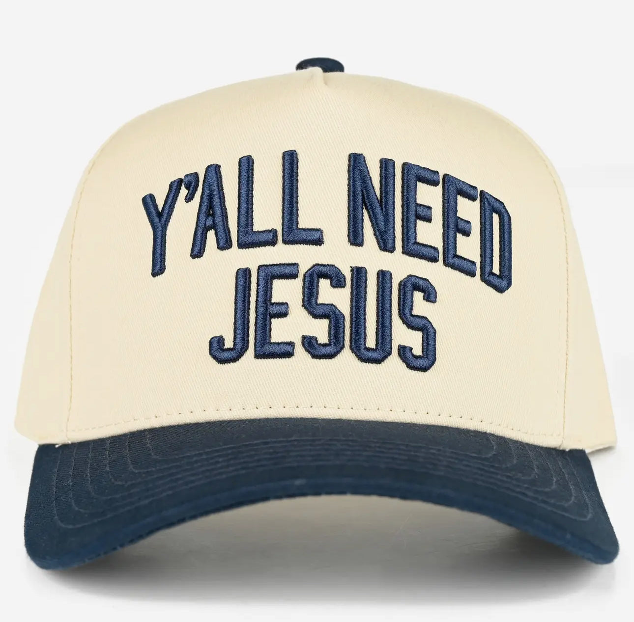 Y’all Need Jesus Embroidered Trucker Hat