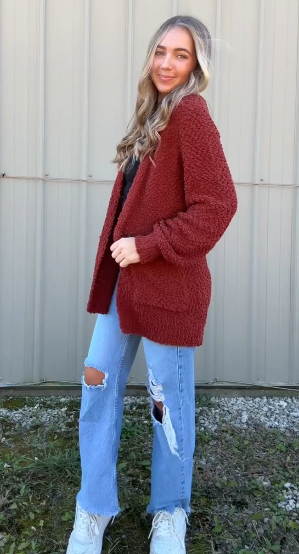 Dot Cardigan