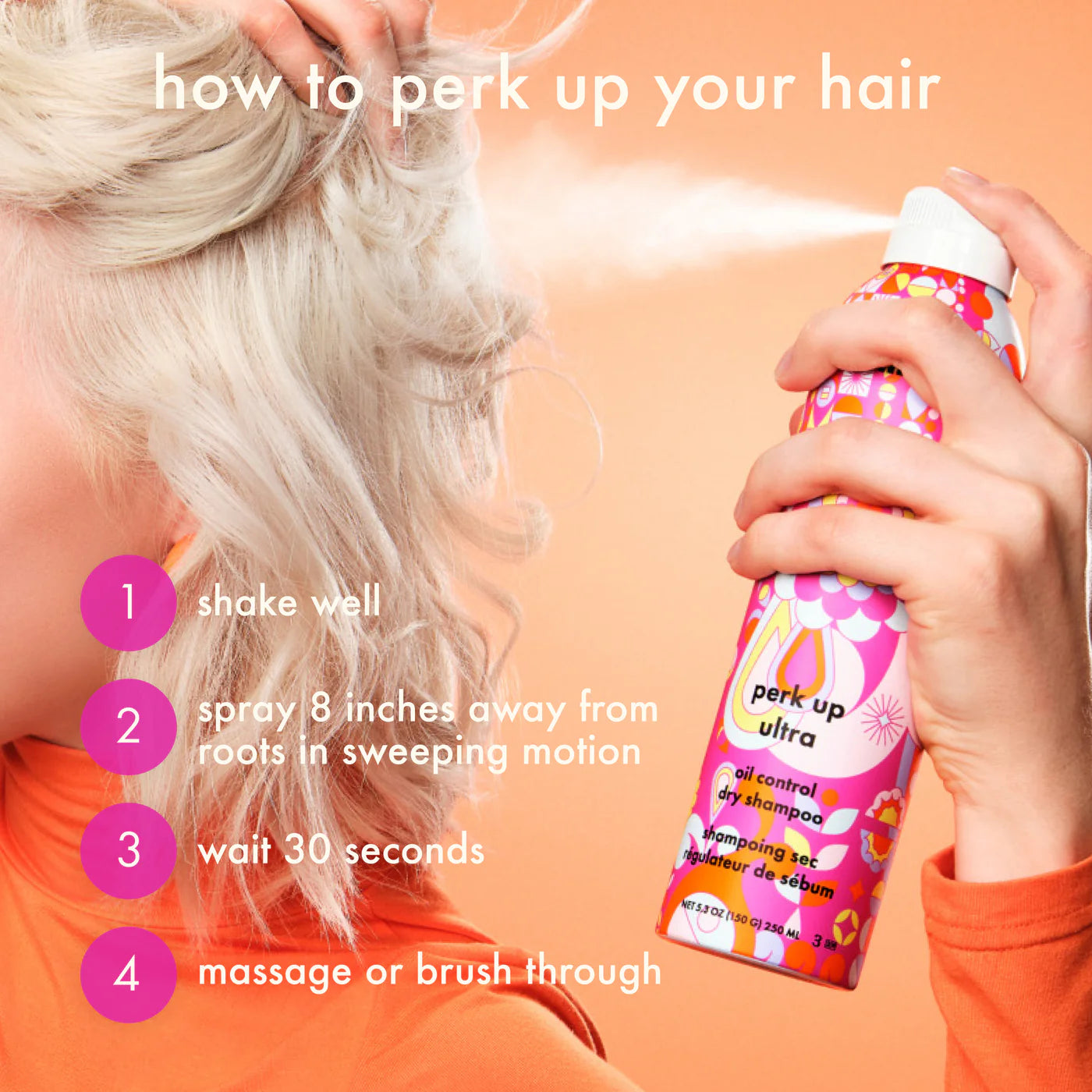 Dry Shampoo - Perk Up Ultra (Oil Control)