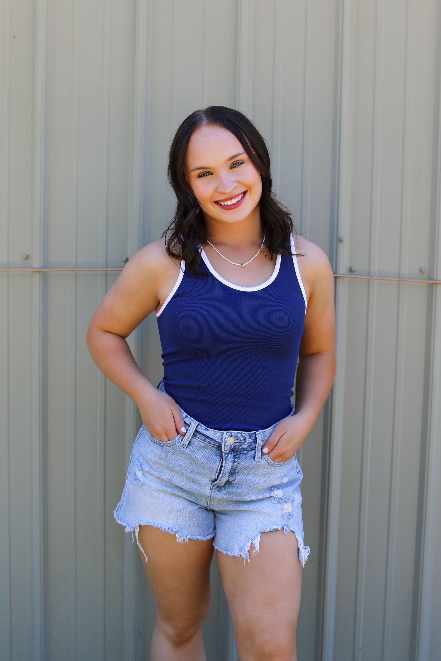 Miss USA Tank - Blue