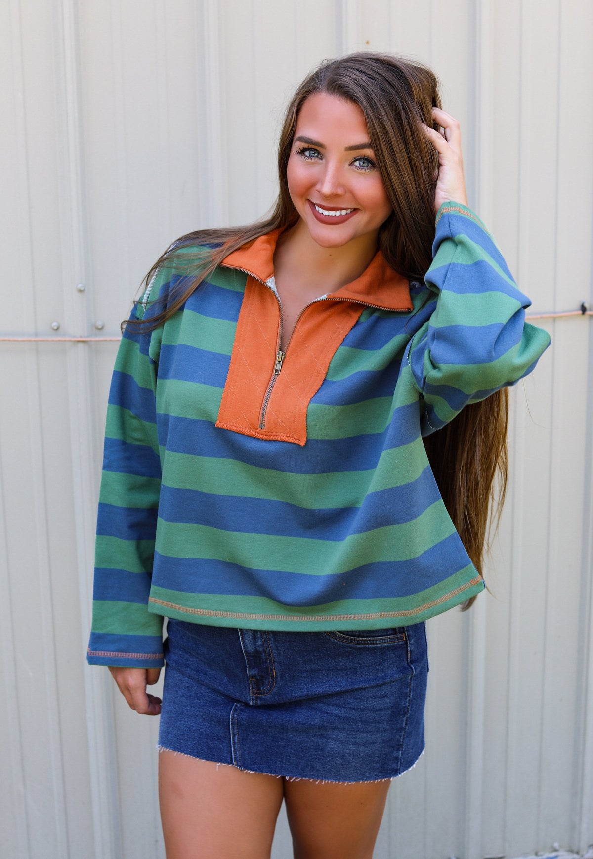 Rugby Quarter-Zip Pullover
