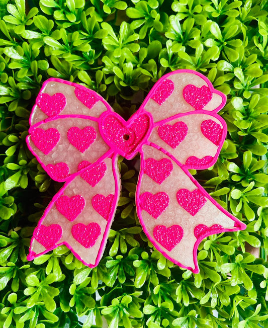 Bow w/ Heart Freshie