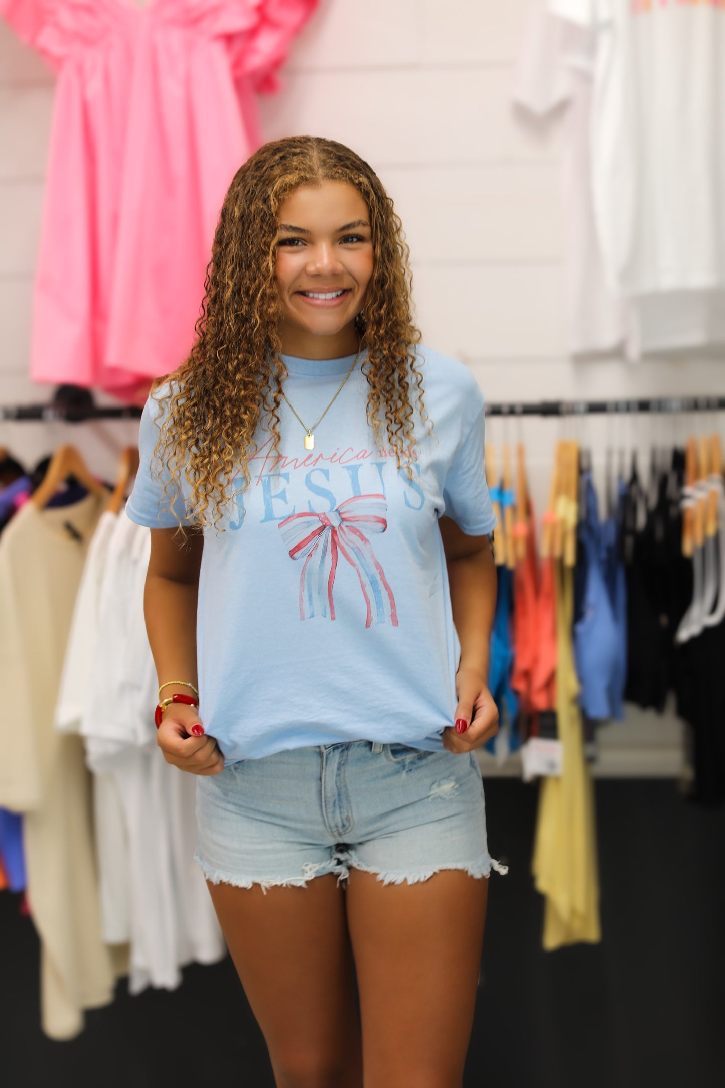 America Need Jesus Tee