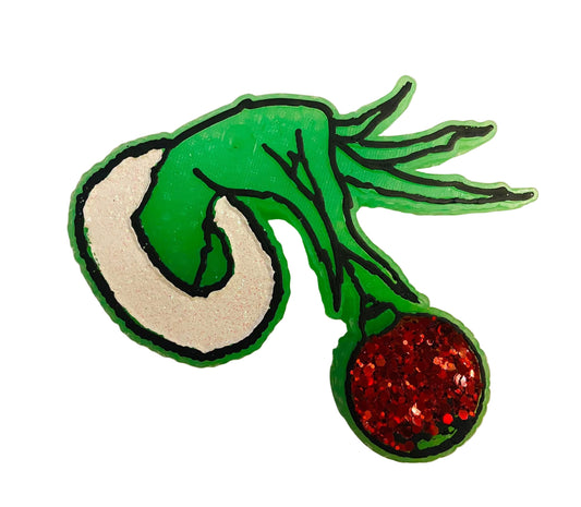 Grinch Hand Freshie