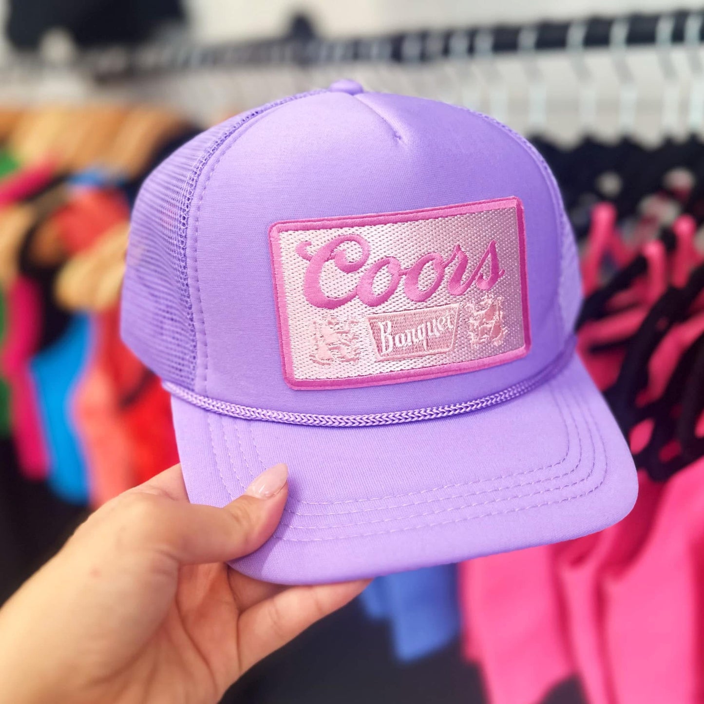 Purple Coors Hat