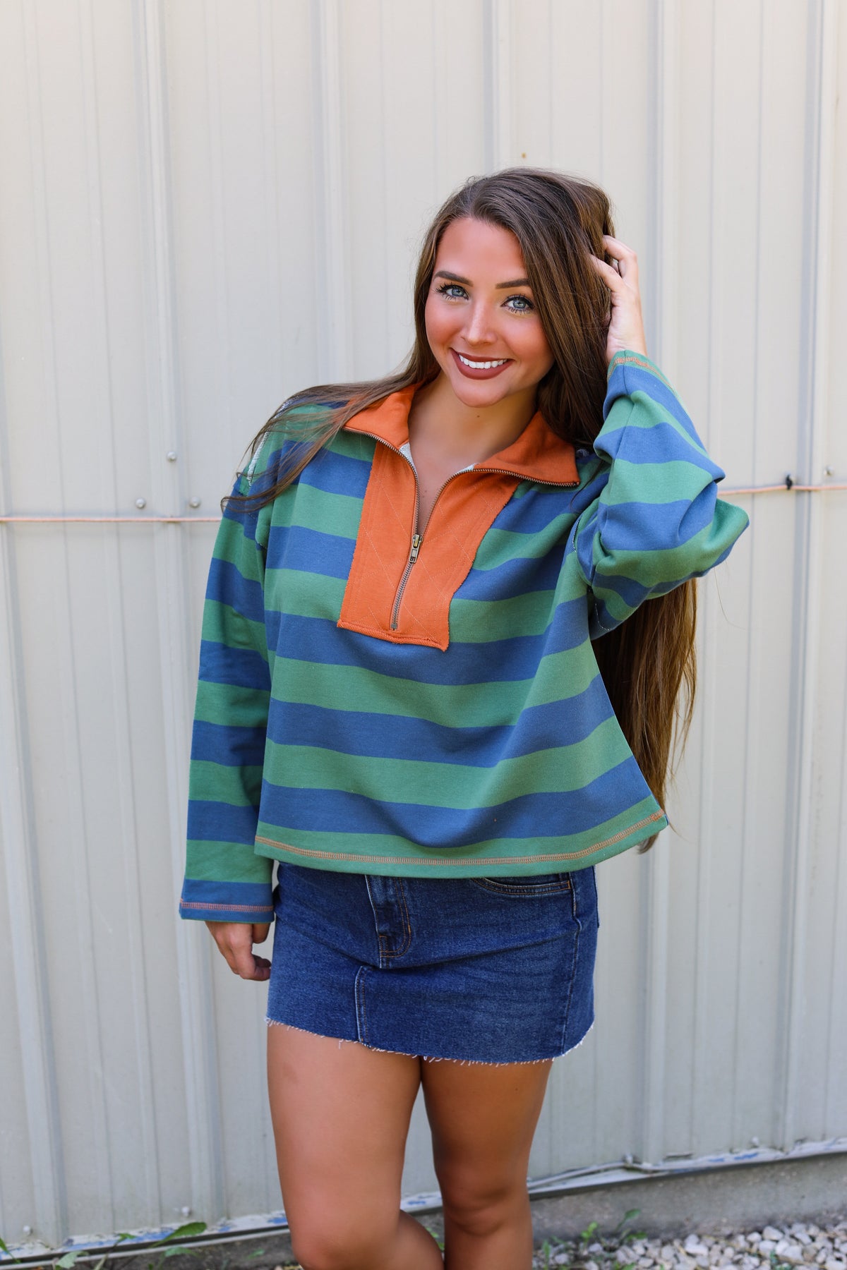 Rugby Quarter-Zip Pullover