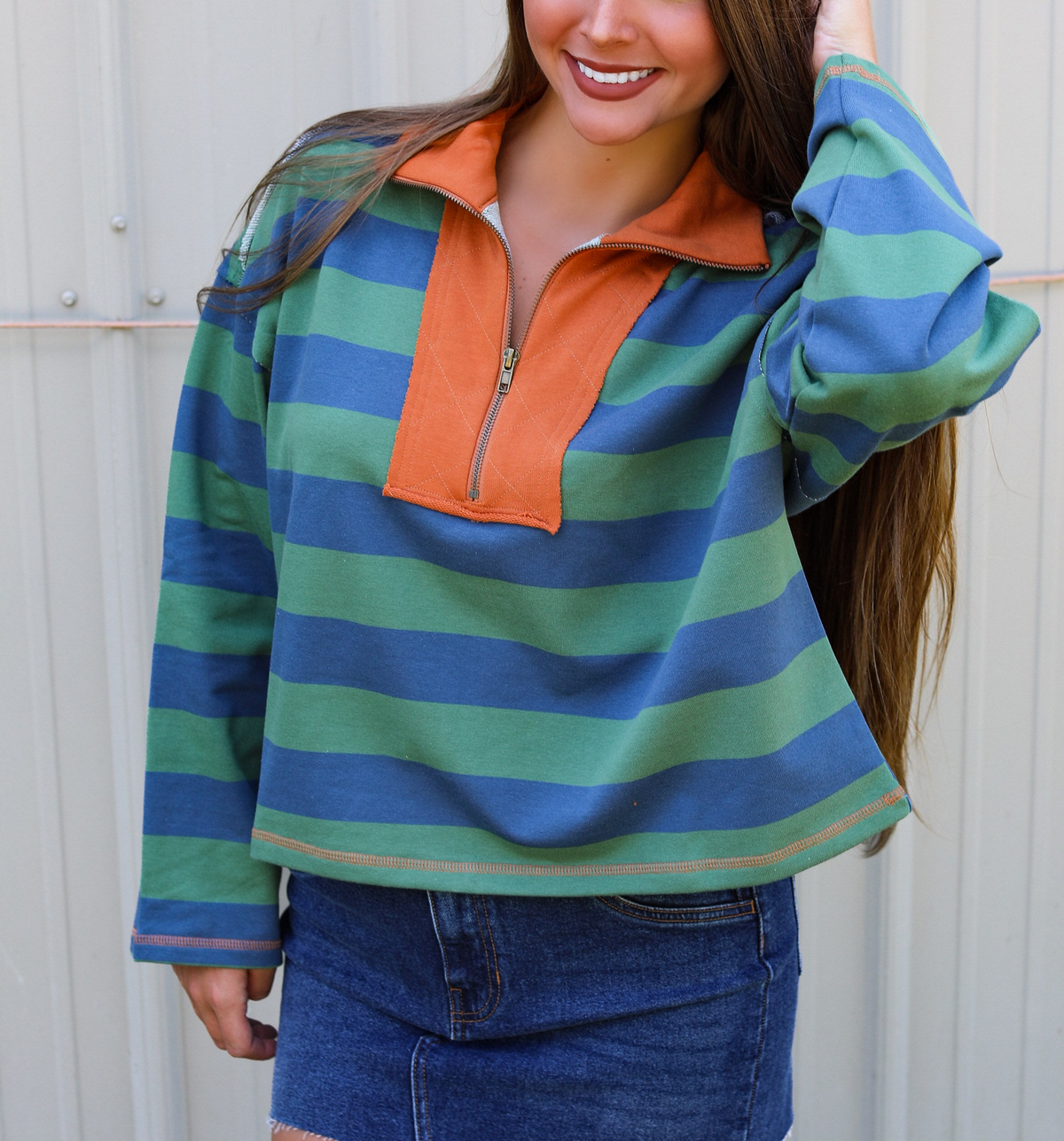 Rugby Quarter-Zip Pullover
