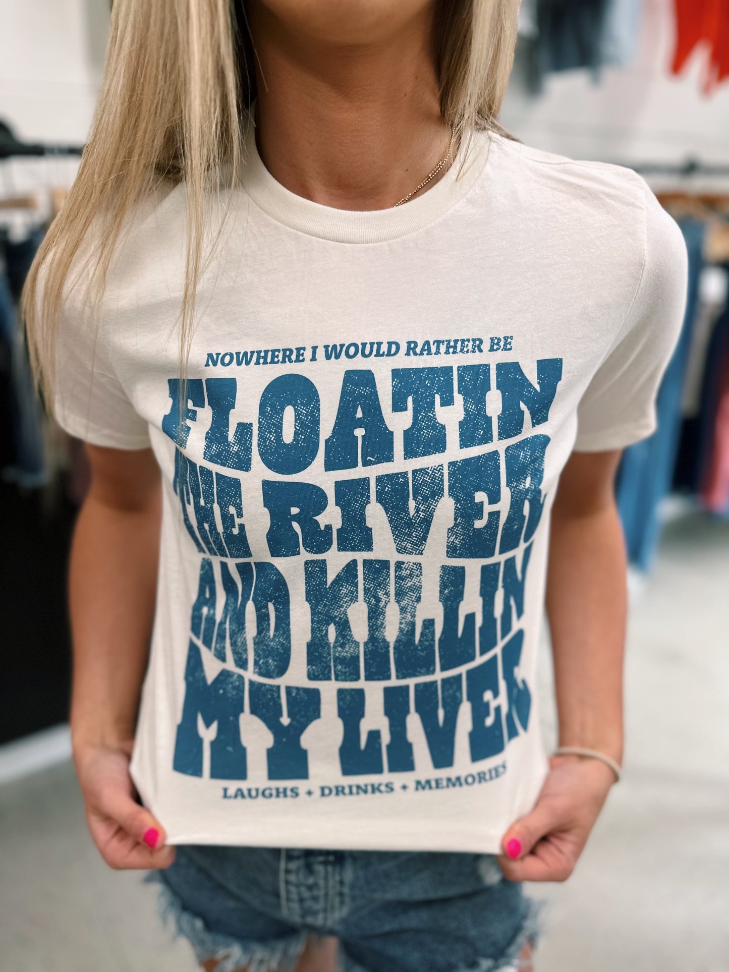 Floatin The River Tee