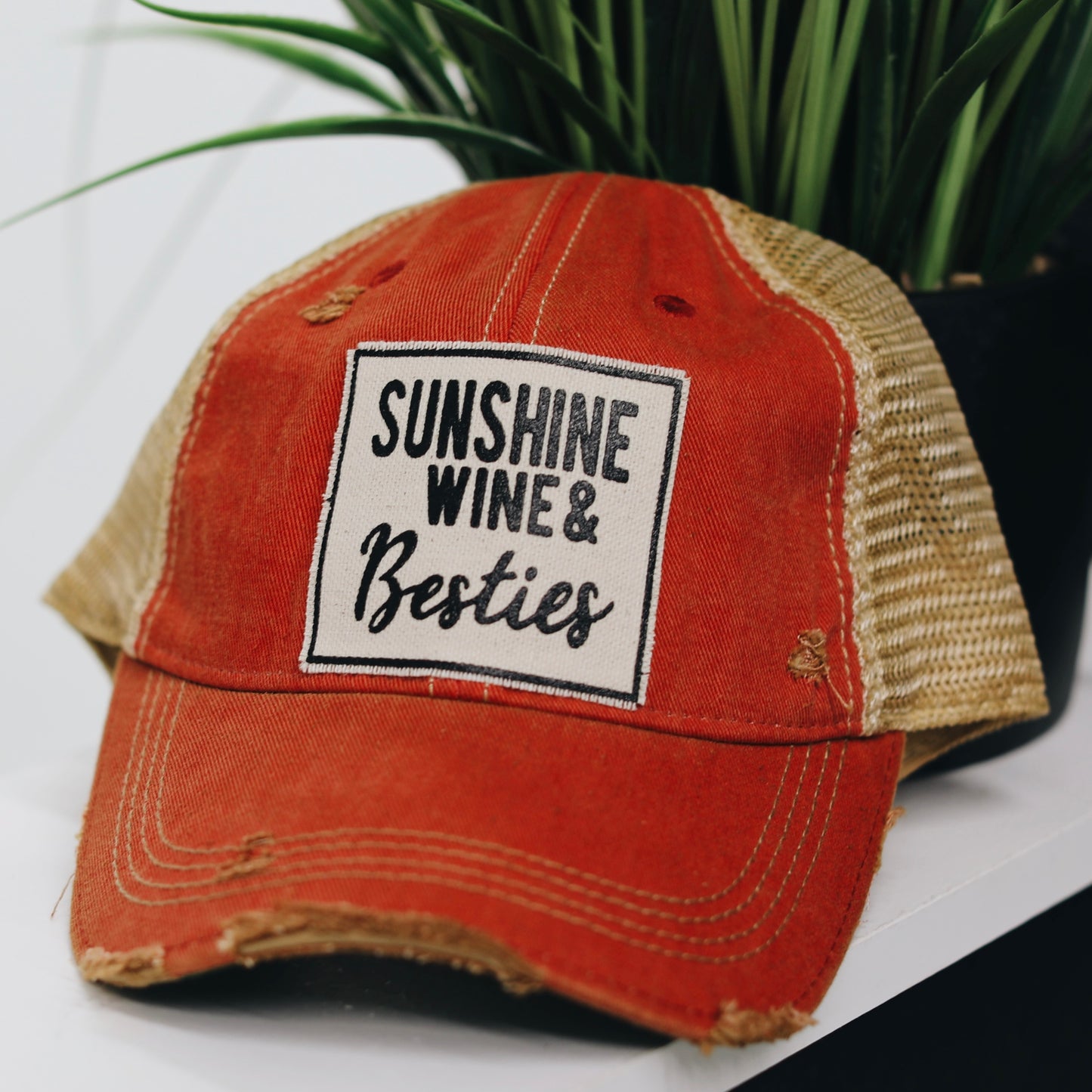 Sunshine Wine & Besties Hat